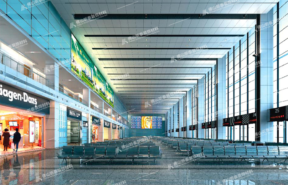 铝单板工程案例-宜春高铁站-2